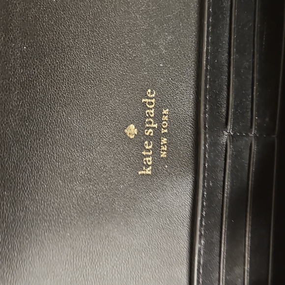 NWT Kate Spade Black and White Dot Wallet - Picture 4 of 7